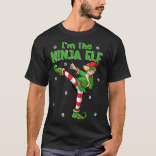 Ninja Elf Karate Taekwondo Martial Arts Mixed Mart T-Shirt