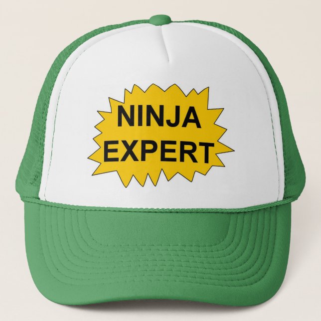NINJA EXPERTE TRUCKERKAPPE (Vorderseite)