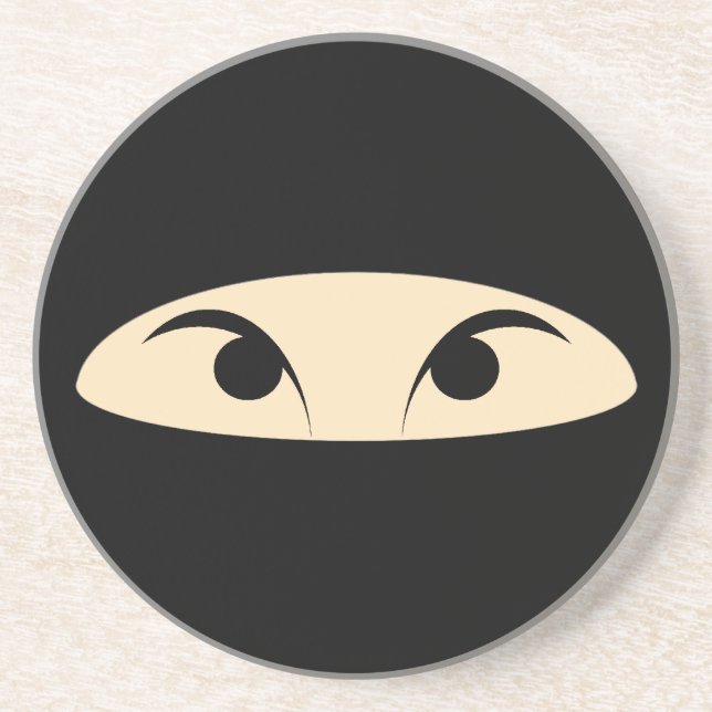 Ninja Face Untersetzer (Vorne)