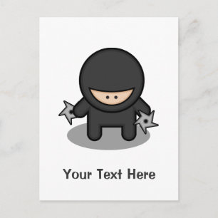Ninja-Fähigkeiten Postkarte