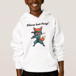 Ninja Fox Kids Sweatshirt – Süße Fuchs Hoodie