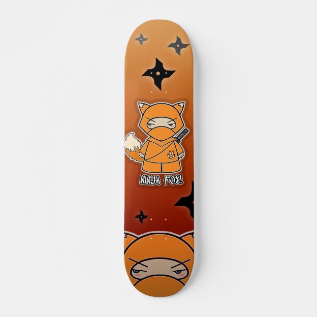 Ninja Fox! Skateboard (Vorne)