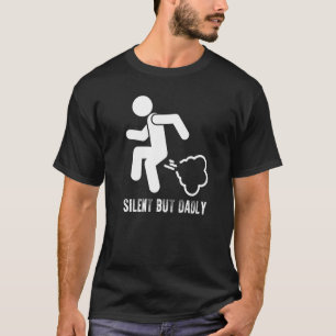 Ninja Furz Pub Fathers Day Vater Jokes T-Shirt