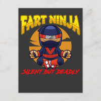 Ninja Furz Spaß Karate Silent Farting Joke