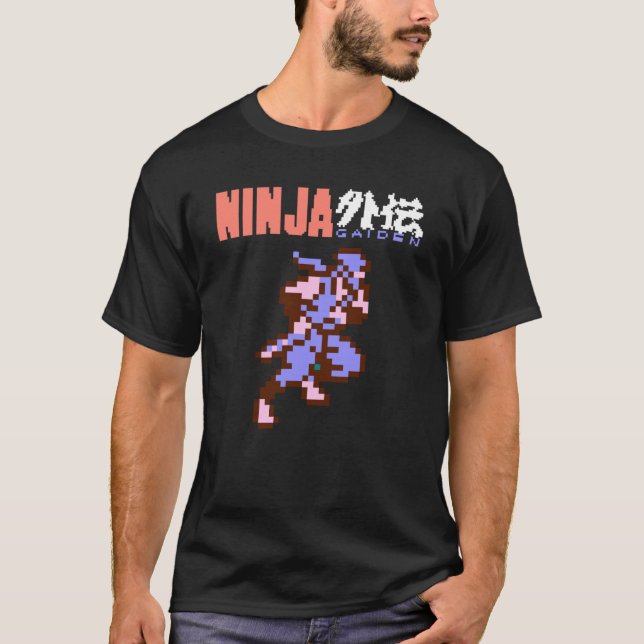 Ninja Gaidens Ryu mit Logo Essential T-Shirt (Vorderseite)