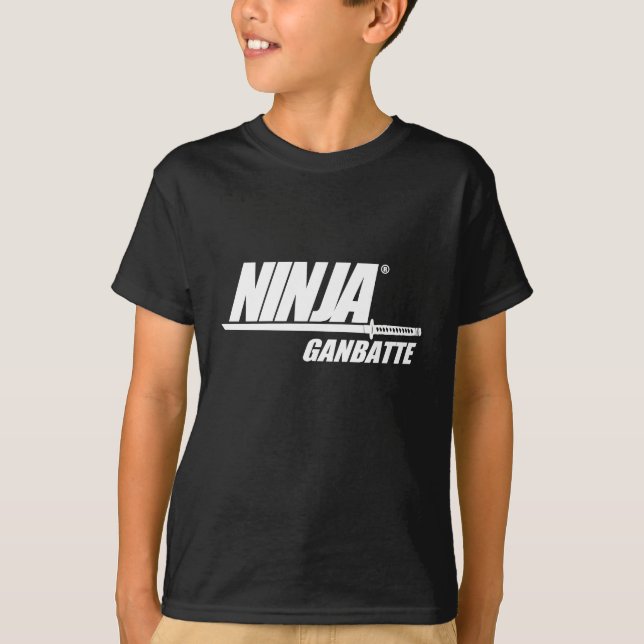 Ninja Ganbatt T-Shirt (Vorderseite)