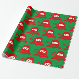 Ninja Geschenkpapier