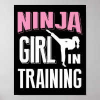 Ninja Girl Ausbildung Karate Taekwondo S for Girl