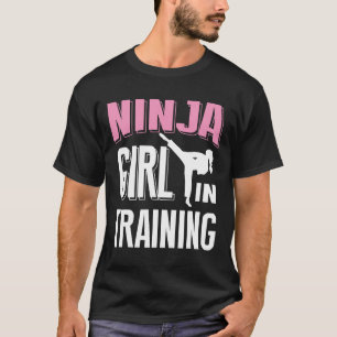 Ninja Girl Ausbildung Karate Taekwondo S for Girl T-Shirt