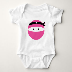 Ninja Girl Baby Strampler