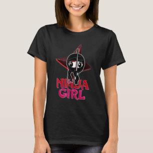 Ninja Girl Karate Taekwondo T-Shirt