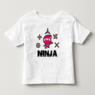 Ninja Girl Kleinkind T-shirt