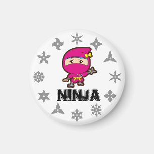 Ninja Girl Magnet