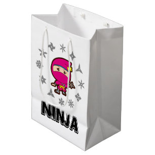 Ninja Girl Mittlere Geschenktüte