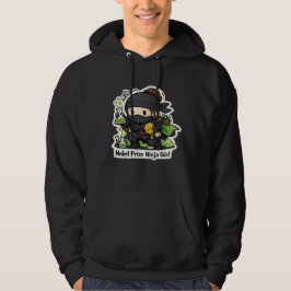 Ninja Girl Nobel Prize in Physics Hoodie