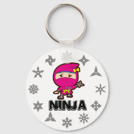 Ninja Girl Schlüsselanhänger