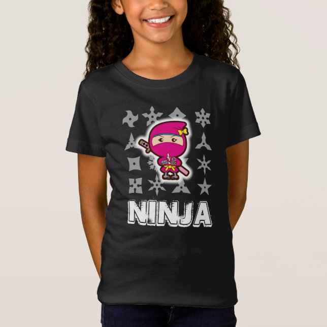 Ninja Girl T-Shirt (Vorderseite)