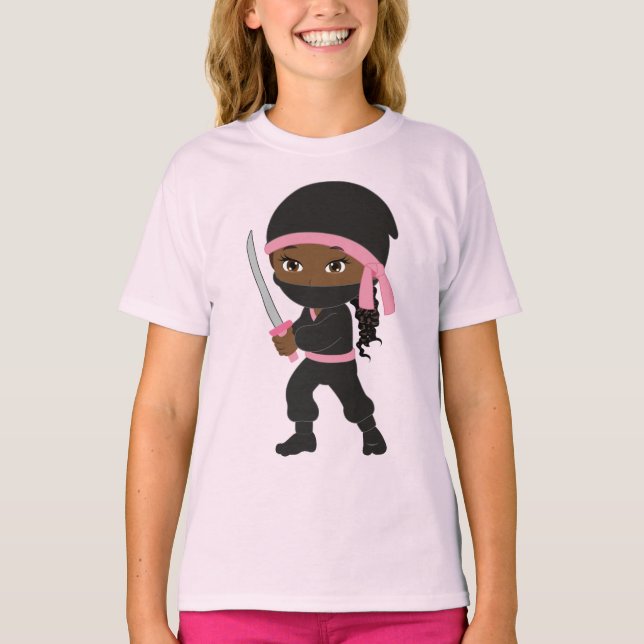 Ninja Girl T - Shirt (Vorderseite)
