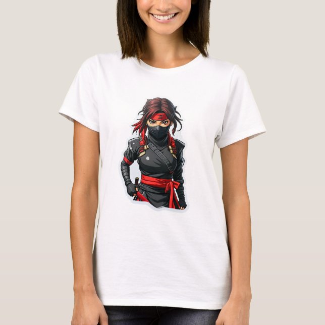 Ninja Girl T-Shirt (Vorderseite)