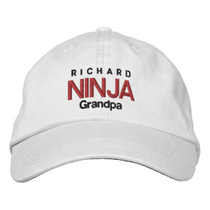 NINJA GRANDPA Personalisiert anpassbarer Hut V06