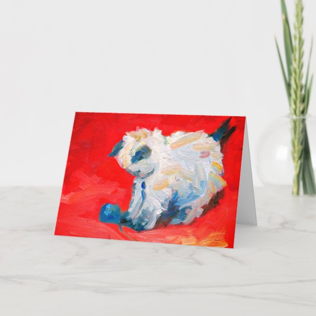 "Ninja " Grußkarte Karte (Vorderseite)