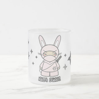 Ninja Häschen! Mit Shurikens Tasse