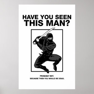 Ninja - Hast du diesen Mann gesehen? Poster