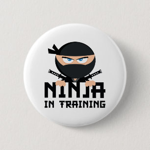 Ninja im Training Button