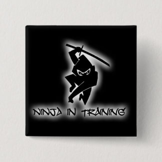 ninja im Training Button