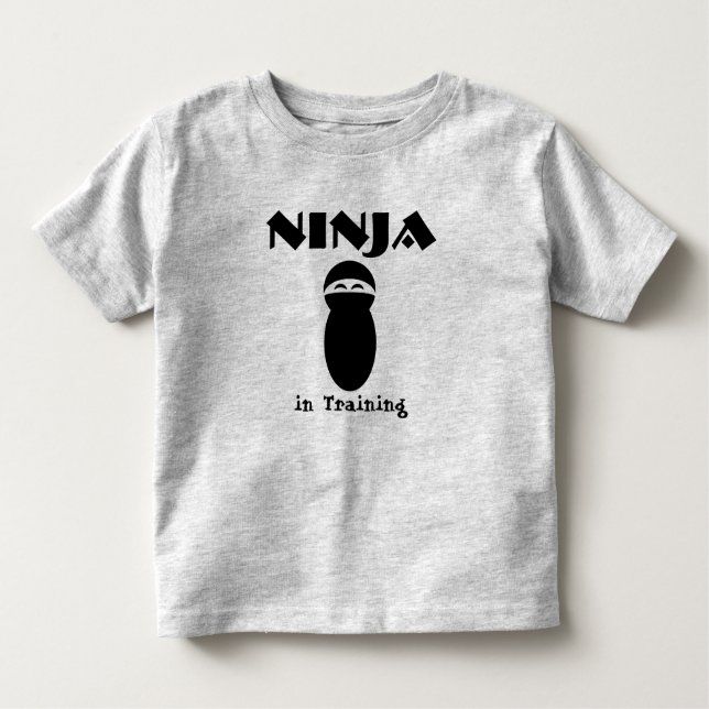 Ninja im Training Kleinkind T-shirt (Vorderseite)