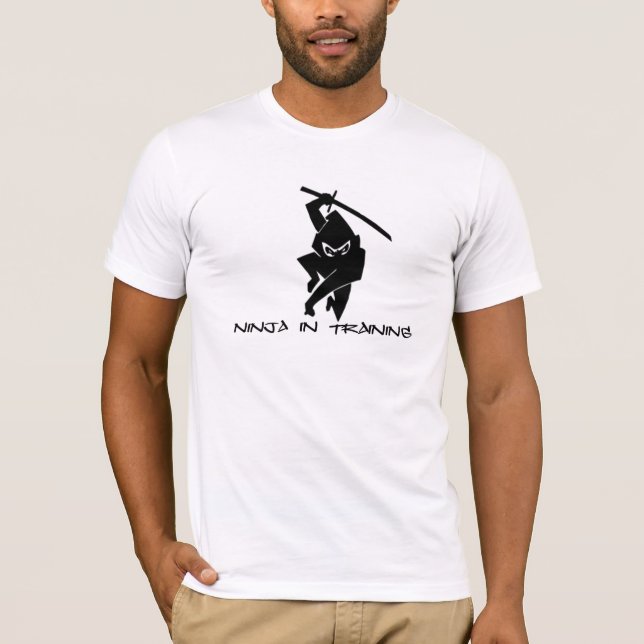 ninja im Training T-Shirt (Vorderseite)