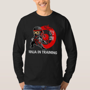 Ninja in der Ausbildung für Jungen Japan Krieger N T-Shirt