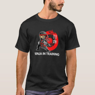 Ninja in der Ausbildung für Jungen Japan Krieger N T-Shirt