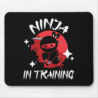 Ninja in Training - Karate Taekwondo Mixed Martial Mousepad