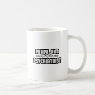 Ninja ist clever als Psychiater getarnt Tasse