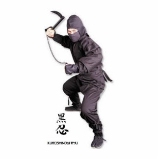 ninja Jack, Skulptur Freistehende Fotoskulptur