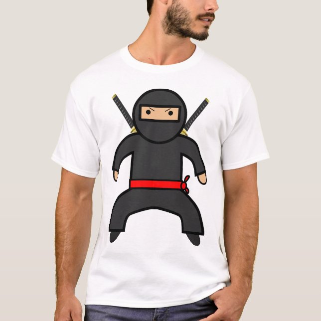 Ninja Junge T-Shirt (Vorderseite)