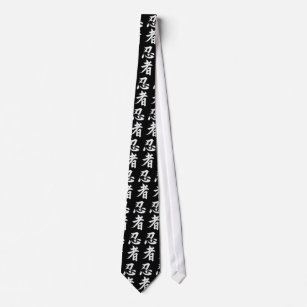 Ninja Kalligraphie-Krawatte Krawatte