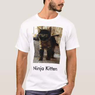 Ninja Kätzchen T-Shirt