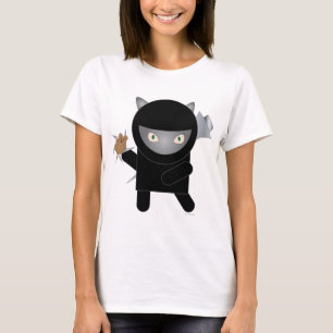Ninja-Kätzchen T-Shirt