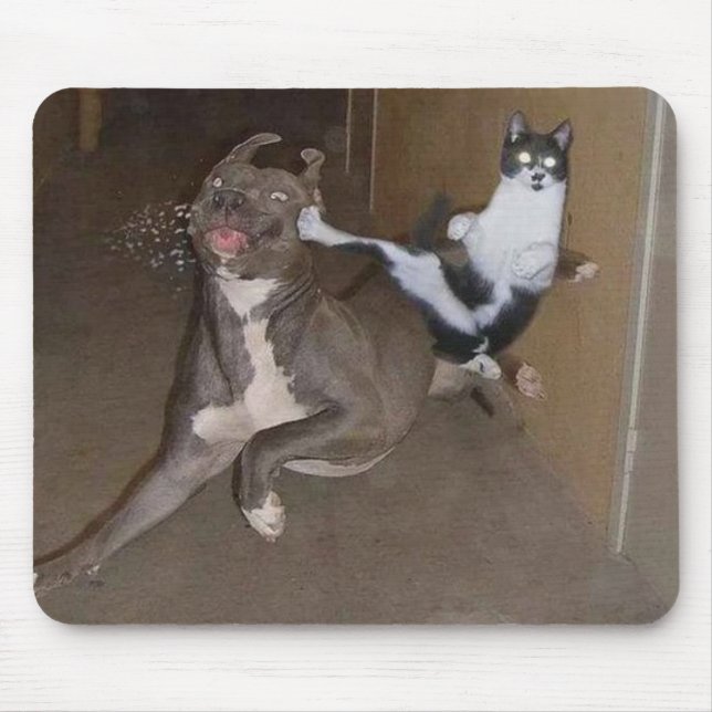 Ninja Katze Mousepad (Vorne)