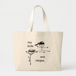 Ninja Kinder Jumbo Stoffbeutel