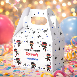 Ninja-Kindergeburtstag Geschenkschachtel