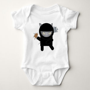 Ninja kitty Säugling onsie Baby Strampler