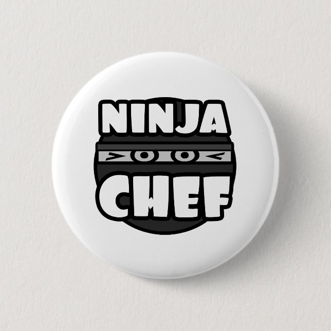 Ninja Koch Button (Vorderseite)