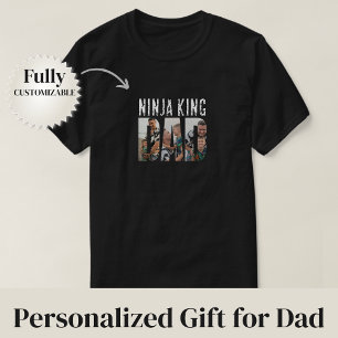 Ninja-König Papa T-Shirt