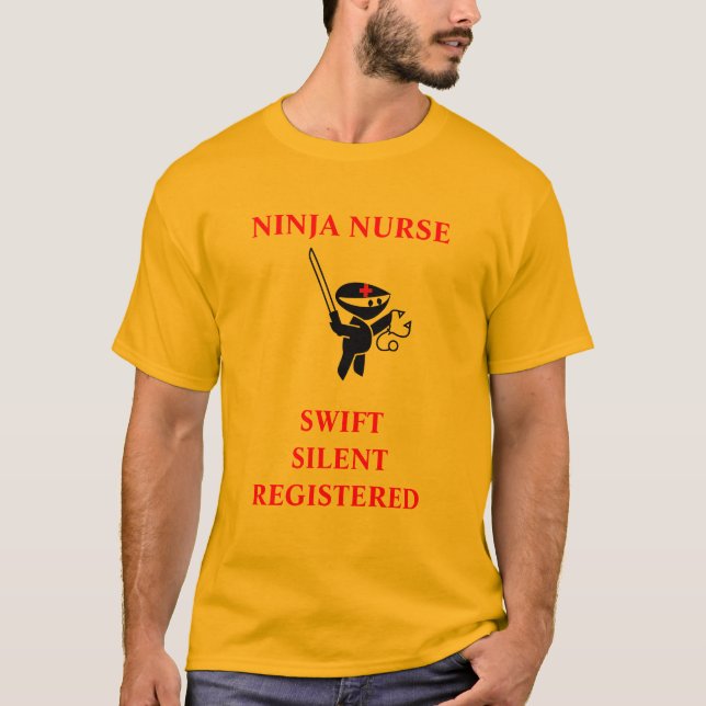 NINJA KRANKENSCHWESTER T-Shirt (Vorderseite)