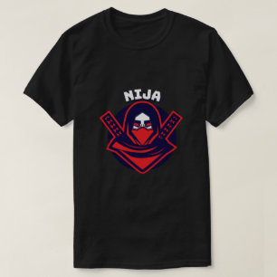 Ninja-Logo – Fettes Krieger-Emblem T-Shirt