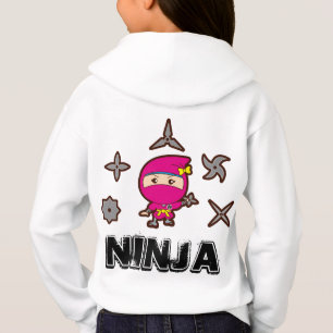 Ninja Mädchen Hoodie
