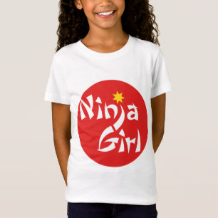 Ninja Mädchen T-Shirt